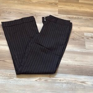 Pinstripe dress pants
